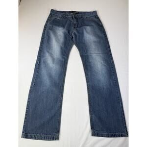 SP Collection Straight Mens Blue Jeans Size 34X32